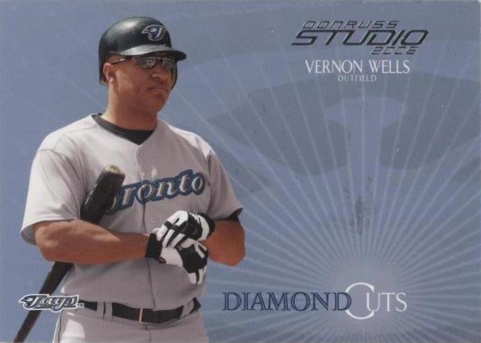 2005 Donruss Studio - Vernon Wells #DC-6 - 1 of 1