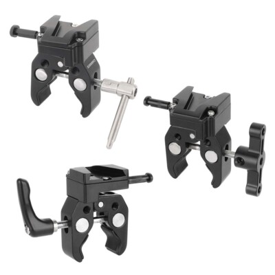 CAMVATE Crab Clamp + V-Lock Mount Quick Release Adapter Camera Battery Holder