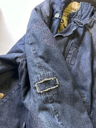 American Living Men's Blue Jean Denim Americana Jacket Size XXL New NWT 2XL - Picture 8 of 9