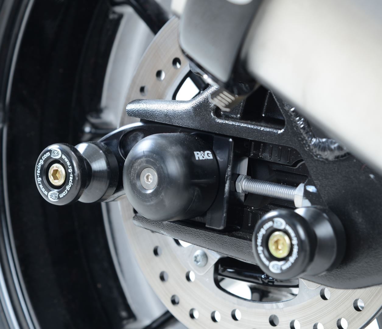 R&G Swingarm Protectors Black Yamaha MT-10 2016 - 2024