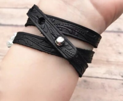 Bracelet Longines Cuir Noir Mat 22 mm