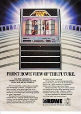 Rowe 1989/92 LaserStar CD-100 CD-100A juke box jukebox Flyer Brochure BRAND NEW
