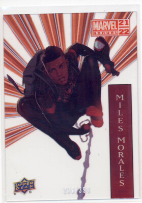 Upper Deck Marvel Annual 2021-22 Suspended Animation 23 Miles Morales 238/399
