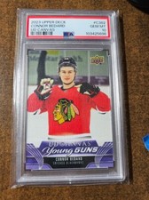2023-24 UD Extended Series - UD Canvas Young Guns Connor Bedard #C382 PSA 10