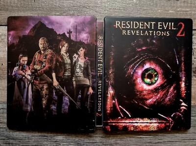 Resident Evil Revelations 2 Limited Custom Steelbook PS4/PS5/XBOX *Kein Spiel*