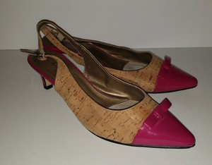 vaneli cap toe slingback