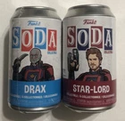 New Funko Pop Soda Marvel Drax & Star-Lord Figure Lot *NIP* GOTG Volume 3