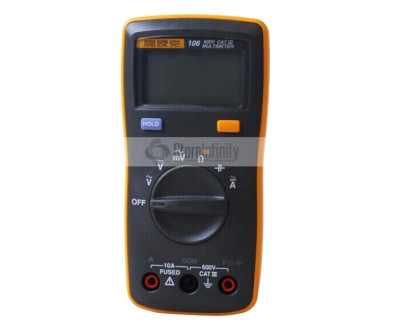 Fluke 106 Hand-Digitalmultimeter 600 V 10 A CAT III Meter Multimeter