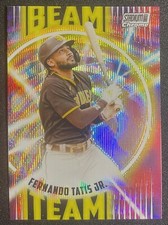 FERNANDO TATIS JR Refractor WAVE 2022 Topps Stadium Club Chrome Beam Team PADRES