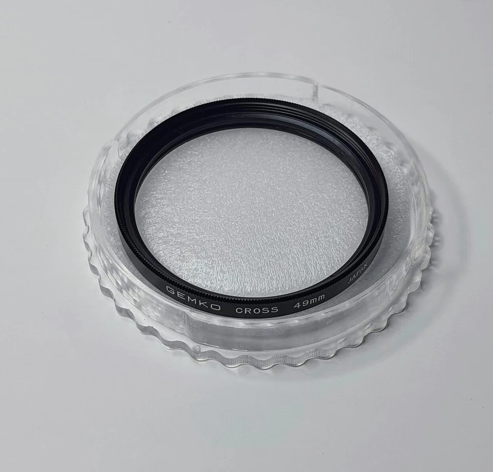 Genuine 49mm Gemko Cross Screen Star Effect Glass Lens Filter 49 mm E49 Japan - Image 4 of 4