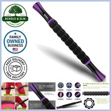 Muscle Massage Roller Stick for Athletes Deep Tissue Relief Fascia Care