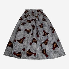 Kelaya African Print High Waist Maxi Skirt
