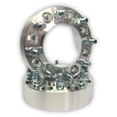 2pc Hubcentric 8x200 Wheel Spacers 2.5 Inch 64mm 8 Lug Adapter Dually