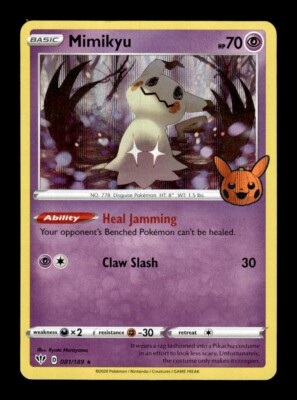 Pokemon Trick or Trade Mimikyu Holo 081/189 | eBay