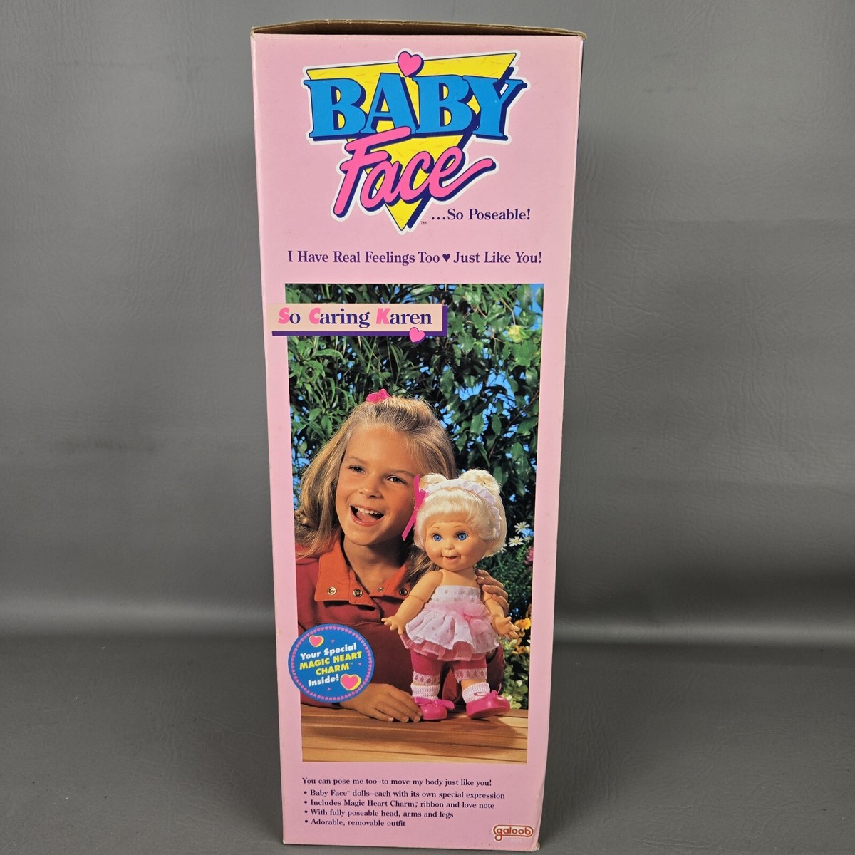 Poupée Galoob Baby Face So Loving Laura Canadienne Complète