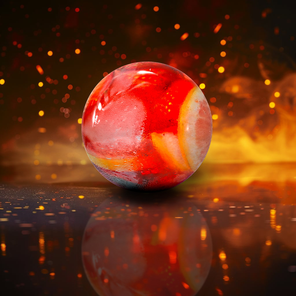 Boule de bowling COCKTAIL BLIS motif Funball pour lancers de Strike et Spare