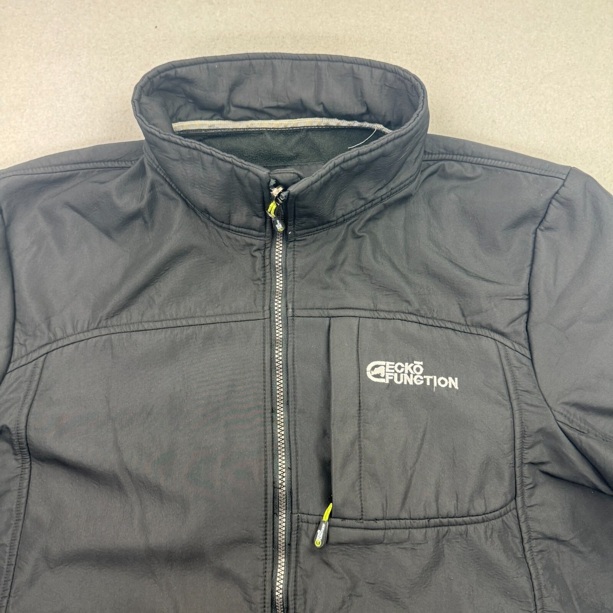 Ecko Function Jacket Mens 2XL Black Full Zip Fleece Lined Ecko Function Jacket Mens 2XL Black Full Zip Fleece Lined