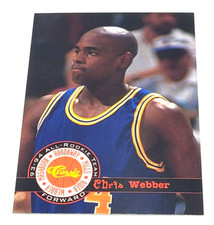 1994 Classic Chris Webber 93-94 All Rookie Team Golden State Warriors #13