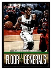 2012 Panini Threads Floor Generals #1 Rajon Rondo - Boston Celtics