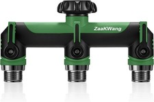Garden Hose Splitter, 3 Way Hose Splitter, Heavy Duty Water Hose Bib Spigot S...