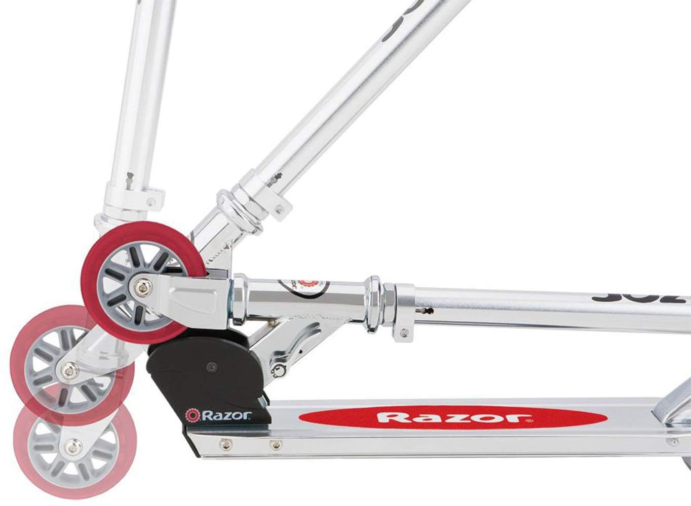 Razor AW Kick Scooter for Kids Lightweight Foldable Adjustable Handlebars