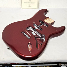 Fender American Performer Strat Alder Body Aubergine Red - USA Guitar