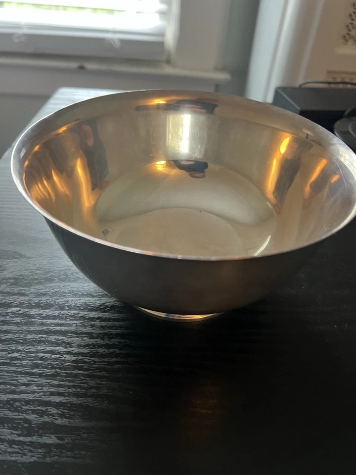 Vintage Tiffany & Co Makers 23616 Sterling Silver Revere Style Bowl - Image 2 of 4