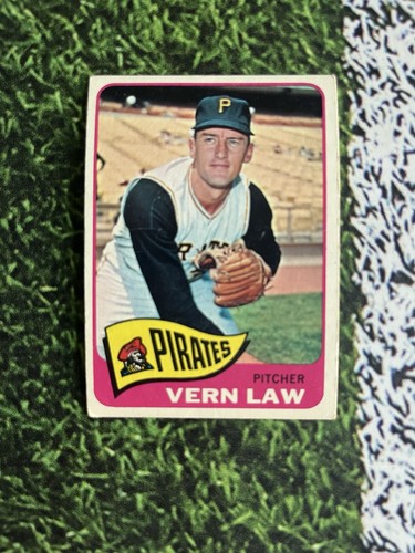 Vern Law #515 1965 Topps card