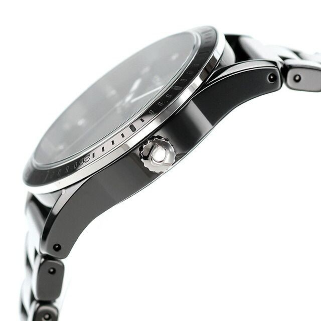 Coach Preston Women’s Ceramic Quartz Watch Black Dial Date image 2