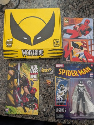 Marvel Unlimited 2025 Exclusive 50 Years Wolverine Knight-Spider Legends 