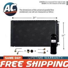 Universal Condenser Kit Parallel Flow 11 X 21 Oring With Drier Ac Ac Universal Condenser Kit Parallel Flow 11 X 21 Oring With Drier Ac Ac