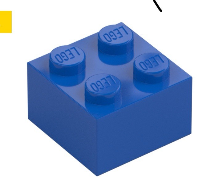 BULK Genuine LEGO 3001 2x4 Bricks - Assorted Colors for sale