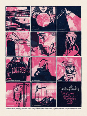 The Hold Steady Portland OR Seattle WA August 7 9 2026 Poster