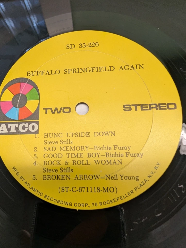 Buffalo Springfield Again 1967 ATCO SD 33-226 - NM Vinyl! NM Sleeve! - Image 4 of 4