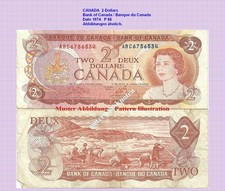 KANADA   CANADA  2 DOLLARS 1974  P. 86 a  (F-) 6470###