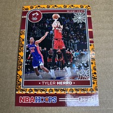 2024-25 Haunted Hoops Orange Pumpkins Parallel #100 Tyler Herro