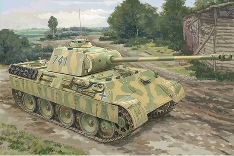 HBB84830 - Hobbyboss 1:48 - German Sd.Kfz 171 PzKpfw Ausf.A