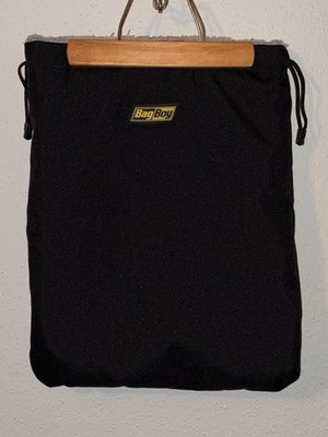 Bag Boy Golf Cart Hand Warmer Muff - Black Fleece Lined - Style SP-150