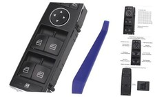 Master Power Window Switch Button Front Driver Side Compatible with 2008-2017