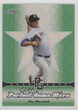 2013 Leaf Perfect Game Showcase Metal Stars Green 10/10 Mac Marshall l2h