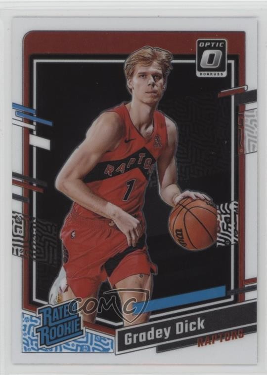 2023-24 Panini Donruss Optic Rated Rookie Gradey Dick #212 11h3