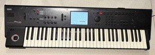 Korg M50 61 61 Key Music Workstation Keyboard USB MIDI Headphone Black