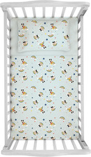Mickey Mouse, Set Lenzuola Culla, 100% Cotone, Completo Letto Baby, Disney Topol