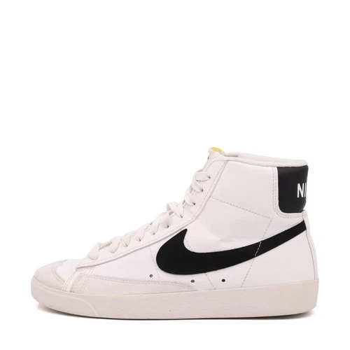 Nike Damen Blazer Mid '77 Sneaker Weiß Schwarz Leder Mittel High-Top EU 39