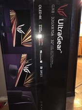 LG UltraGear 32GX870A 31.5" 16:9 4K 240Hz FHD 480Hz OLED HDR Gaming Monitor