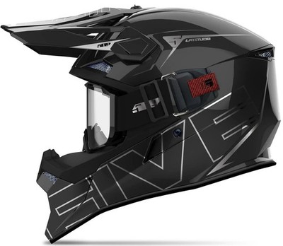 509 Latitude Snow Helmet w/L6 Ignite Goggles Black Ops MD