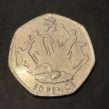 London Olympic 2012 50p Coins - Modern Pentathlon - Circulated