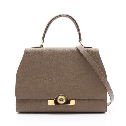 MOYNAT Rejane MM 2way Shoulder Bag Taupe Calf