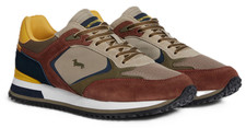 HARMONT & BLAINE EFM252.040.A60.AG SNEAKERS SCARPE UOMO LACCI STRINGHE MARRONE