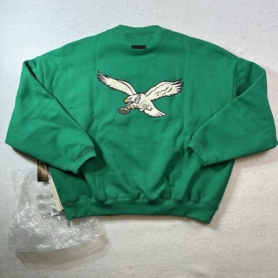 FW25 Fear of God ESSENTIALS x NFL Philadelphia Eagles Crewneck